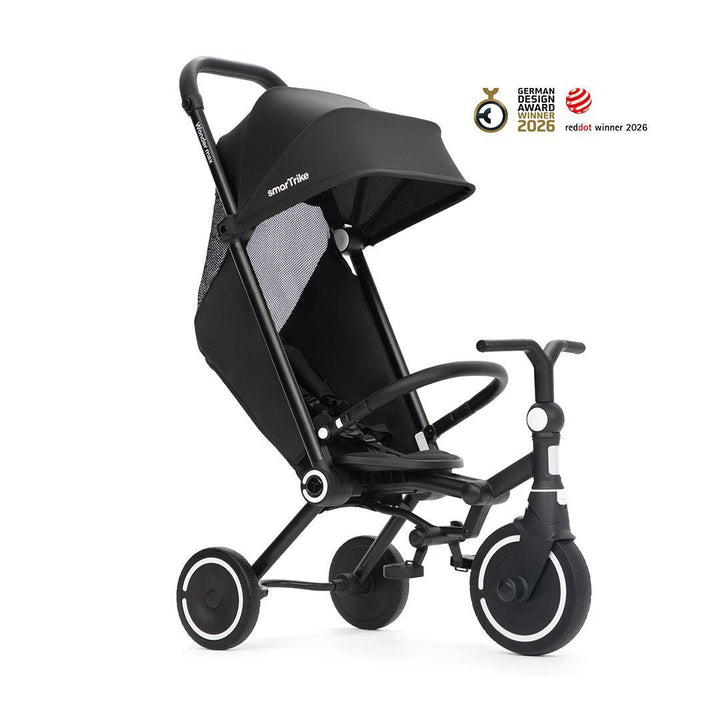 smarTrike Wonder Max Trike - Jet Black-Trikes-Jet Black- | Natural Baby Shower