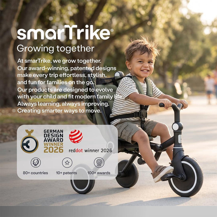 smarTrike Wonder Max Trike - Sage/Olive-Trikes-Sage/Olive- | Natural Baby Shower