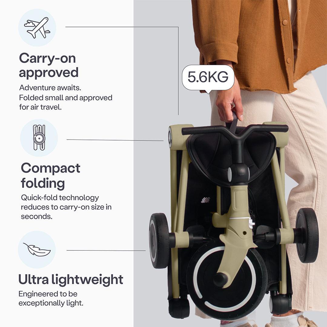 smarTrike Wonder Trike - Olive/Sage-Trikes-Olive/Sage- | Natural Baby Shower