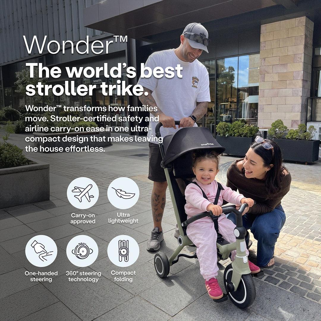 smarTrike Wonder Trike - Olive/Sage-Trikes-Olive/Sage- | Natural Baby Shower