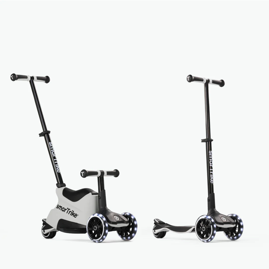 smarTrike Xtend Scooter Ride On Plus - Cool Grey-Scooters-Cool Grey- | Natural Baby Shower