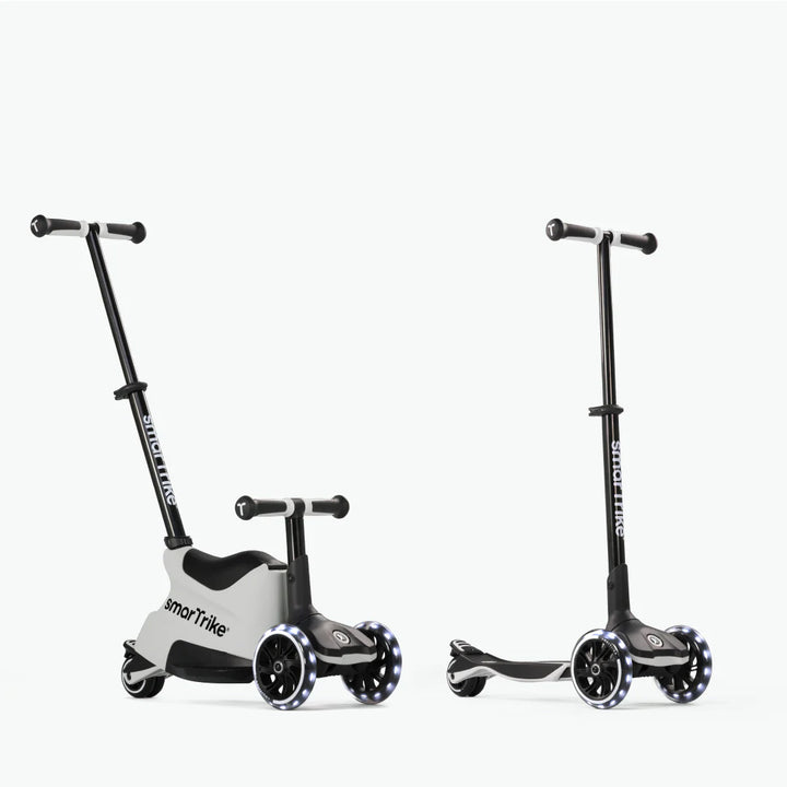 smarTrike Xtend Scooter Ride On Plus - Cool Grey-Scooters-Cool Grey- | Natural Baby Shower
