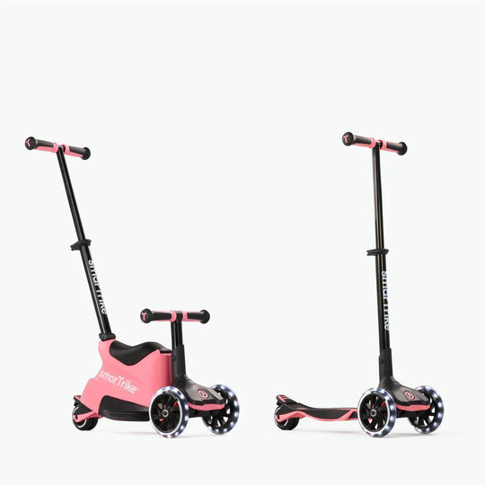 smarTrike Xtend Scooter Ride On Plus - Salmon Pink-Scooters-Salmon Pink- | Natural Baby Shower