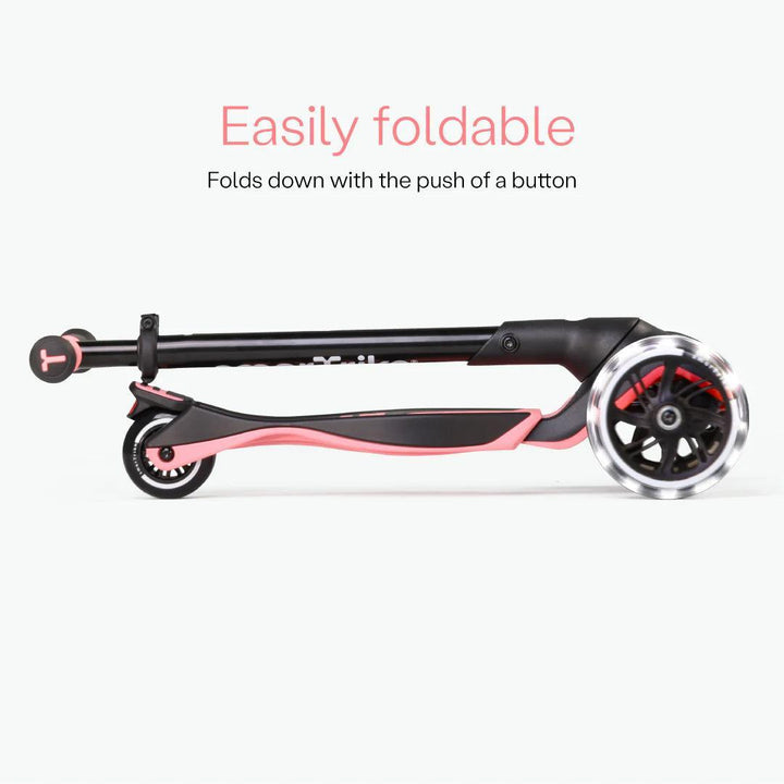 smarTrike Xtend Scooter Ride On Plus - Salmon Pink-Scooters-Salmon Pink- | Natural Baby Shower