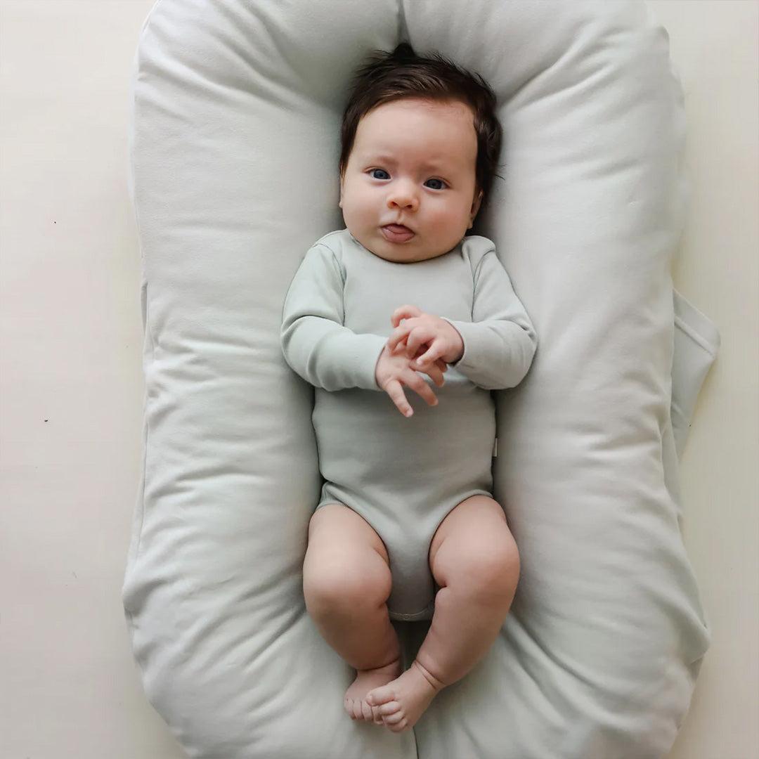 Snuggle Me Infant Lounger Cover Sage