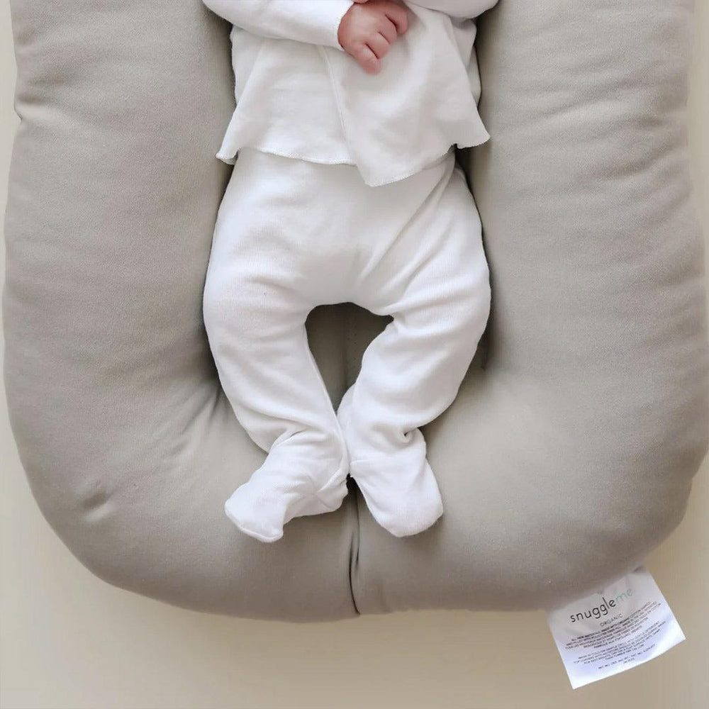 Snuggle Me Organic Infant Lounger - Birch-Baby Nests-Birch- | Natural Baby Shower