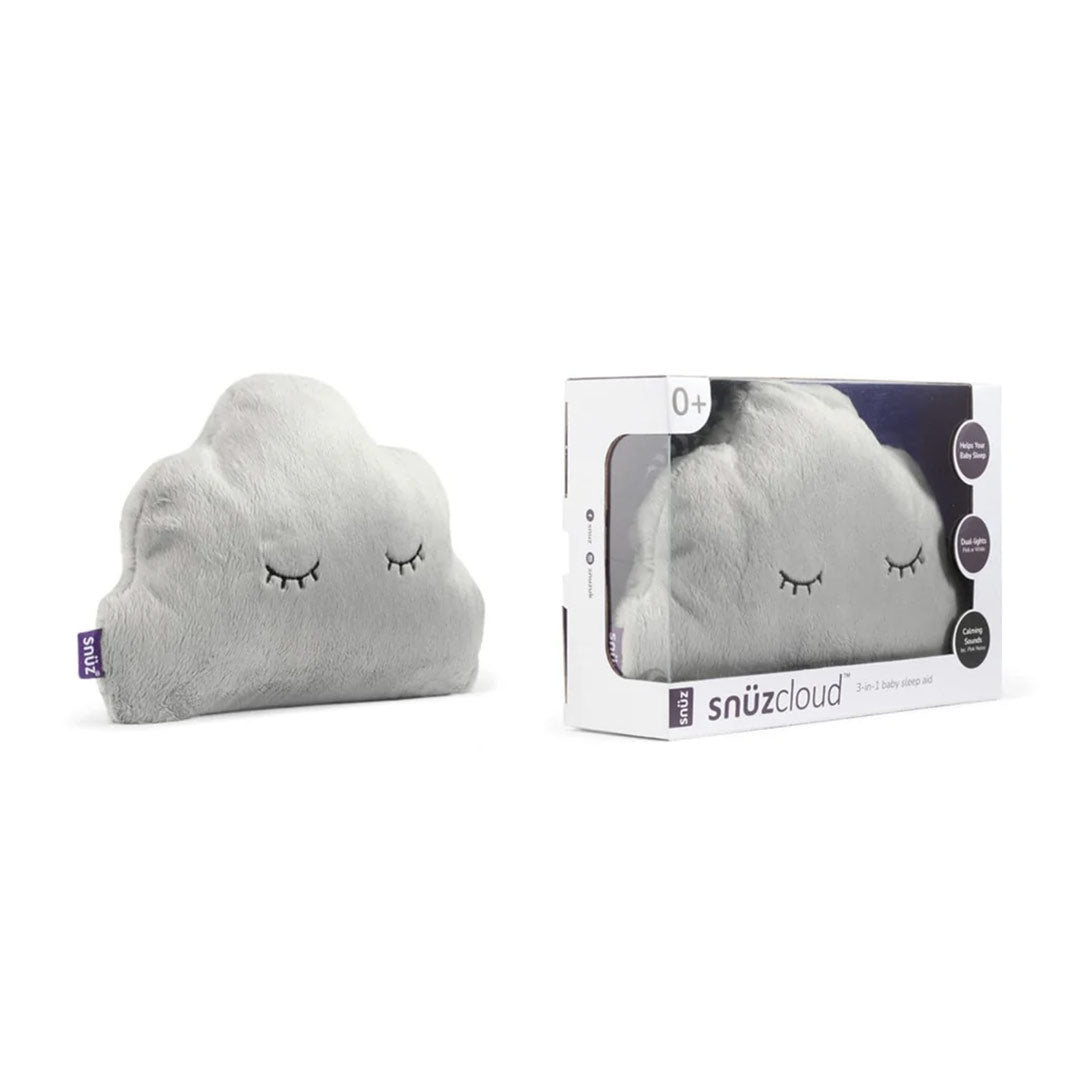 SnuzCloud 3-in-1 Sleep Aid - Grey-Sleeping Aids- | Natural Baby Shower
