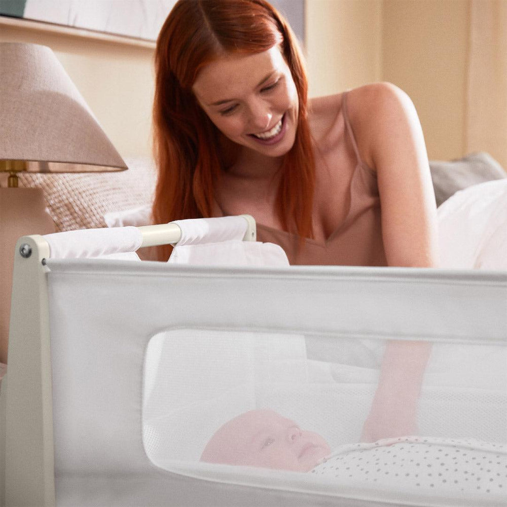 SnuzPod4 Bedside Crib - Barley-Bedside Cribs- | Natural Baby Shower