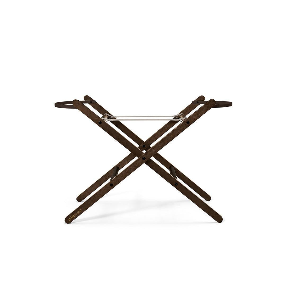 SnuzBaskit Moses Basket & Stand Set - Chocolate-Moses Baskets-Standard Mattress- | Natural Baby Shower