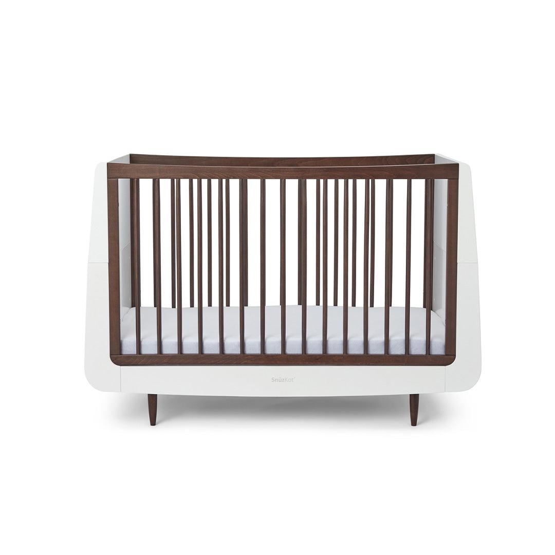 SnuzKot Cot Bed - The Natural Edit - Ebony-Cot Beds-Ebony-No Mattress | Natural Baby Shower