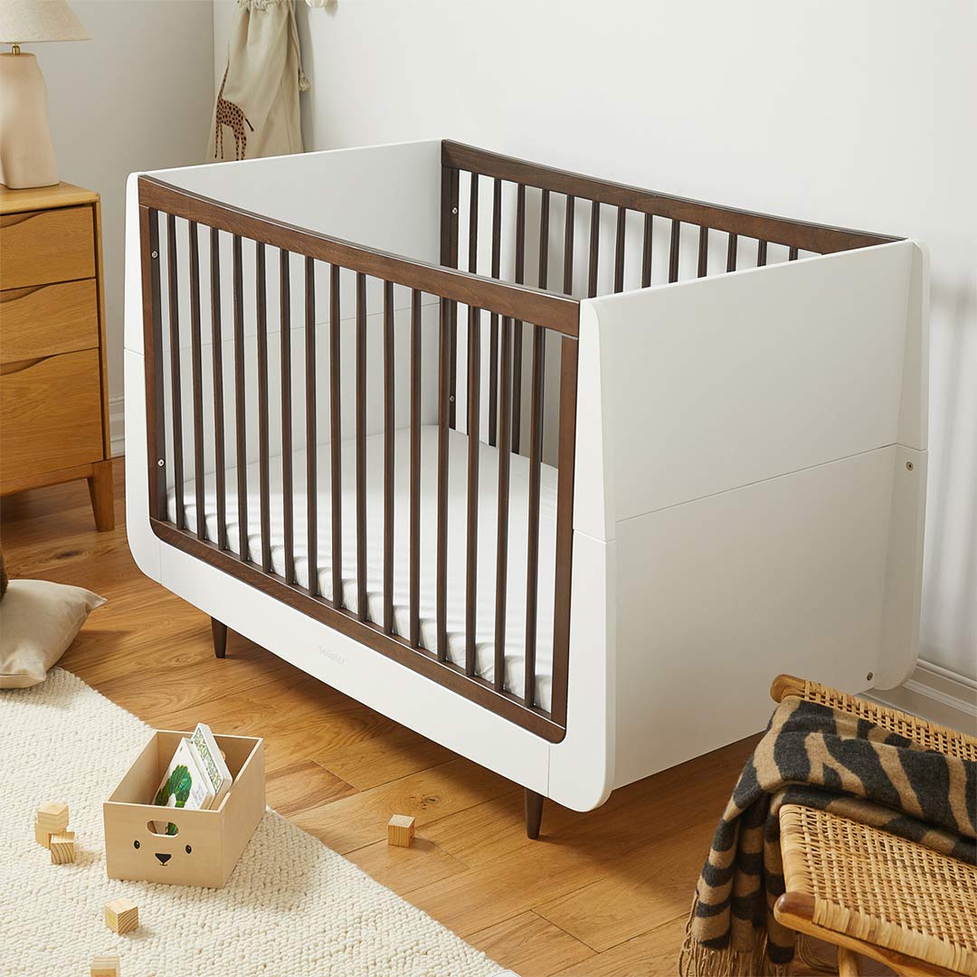 SnuzKot 2 Piece Nursery Furniture Set - The Natural Edit - Ebony-Nursery Sets-Ebony-No Mattress | Natural Baby Shower