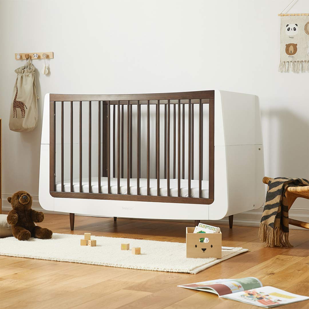 Snuzkot 2 Piece Nursery Furniture Set - The Natural Edit - Ebony-Nursery Sets-Ebony- | Natural Baby Shower