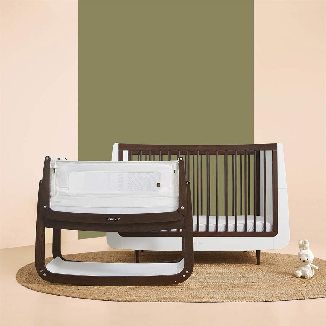 Snuzkot Cot Bed - The Natural Edit - Ebony-Cot Beds-Ebony- | Natural Baby Shower