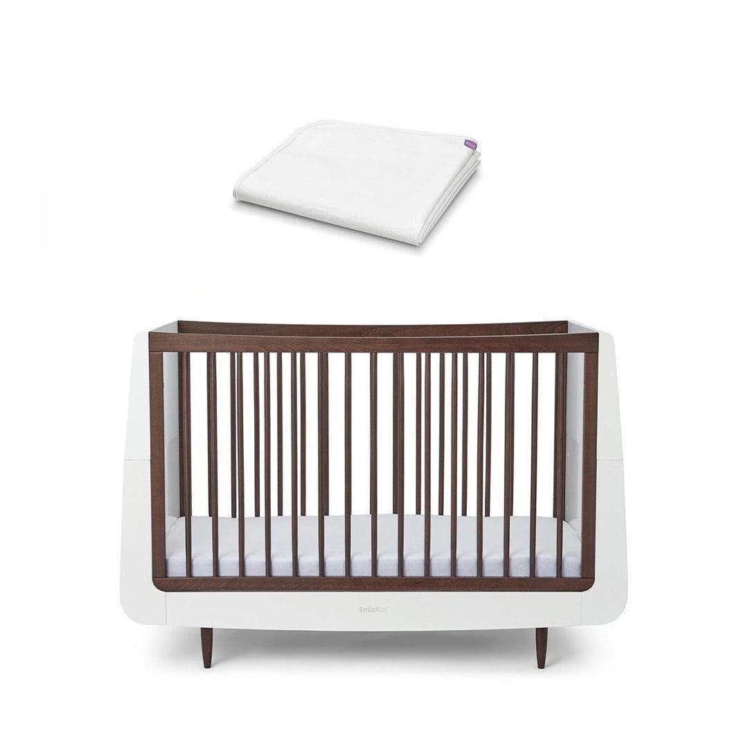 SnuzKot Cot Bed - The Natural Edit - Ebony-Cot Beds-Ebony-Without Mattress | Natural Baby Shower
