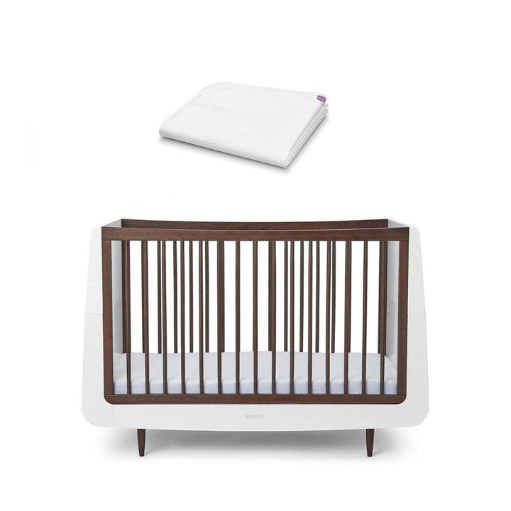SnuzKot Cot Bed - The Natural Edit - Ebony-Cot Beds-Ebony-Without Mattress | Natural Baby Shower