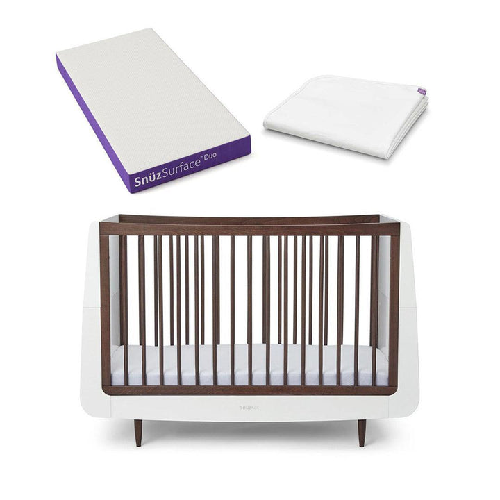 SnuzKot Cot Bed - The Natural Edit - Ebony-Cot Beds-Ebony-Without Mattress | Natural Baby Shower