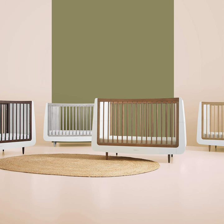 Snuzkot 3 Piece Nursery Furniture Set - The Natural Edit - Ebony-Nursery Sets-Ebony- | Natural Baby Shower