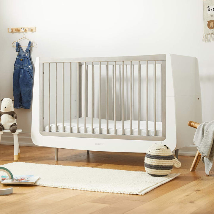 Snuzkot Cot Bed - The Natural Edit - Silver Birch-Cot Beds-Silver Birch- | Natural Baby Shower