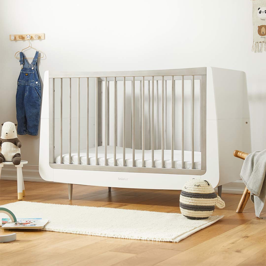 SnuzKot 2 Piece Nursery Furniture Set - The Natural Edit - Silver Birch-Nursery Sets-Silver Birch-No Mattress | Natural Baby Shower