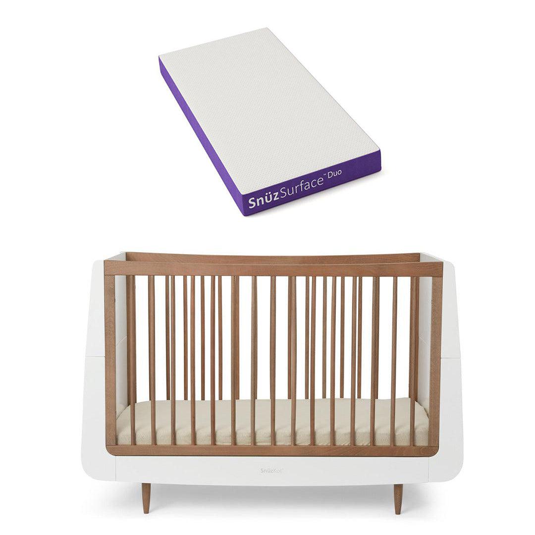 Walnut cot cheap