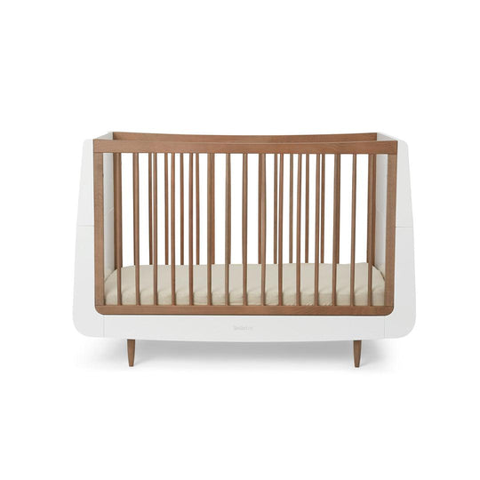 SnuzKot Cot Bed - The Natural Edit - Walnut-Cot Beds-Walnut-No Mattress | Natural Baby Shower