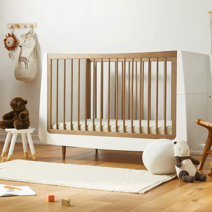 Snuzkot 2 Piece Nursery Furniture Set - The Natural Edit - Walnut-Nursery Sets-Walnut- | Natural Baby Shower