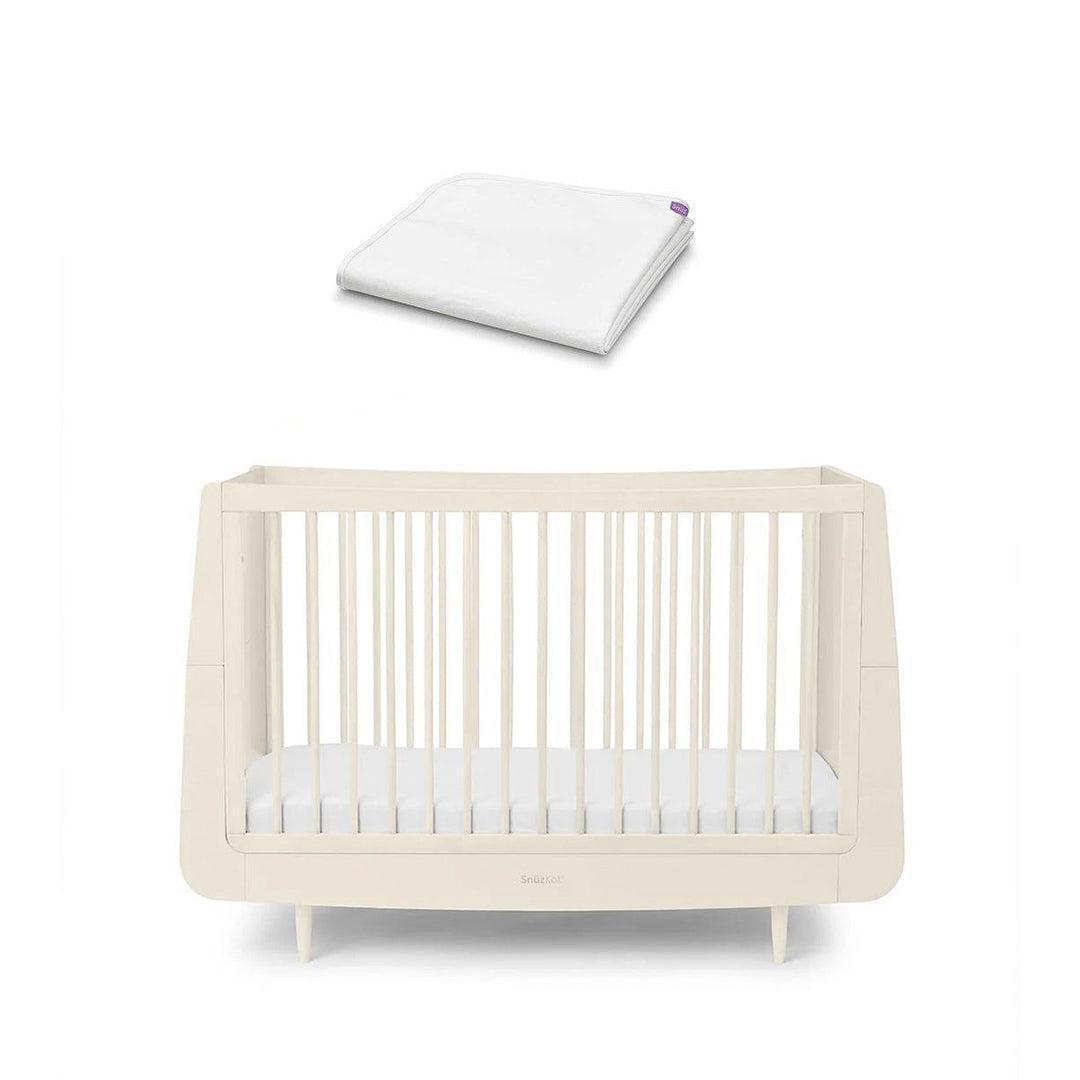 SnuzKot Skandi Cot Bed - Cashmere-Cot Beds-Cashmere-Without Mattress | Natural Baby Shower