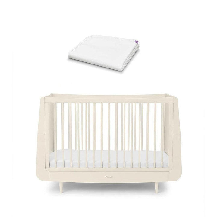 SnuzKot Skandi Cot Bed - Cashmere-Cot Beds-Cashmere-Without Mattress | Natural Baby Shower