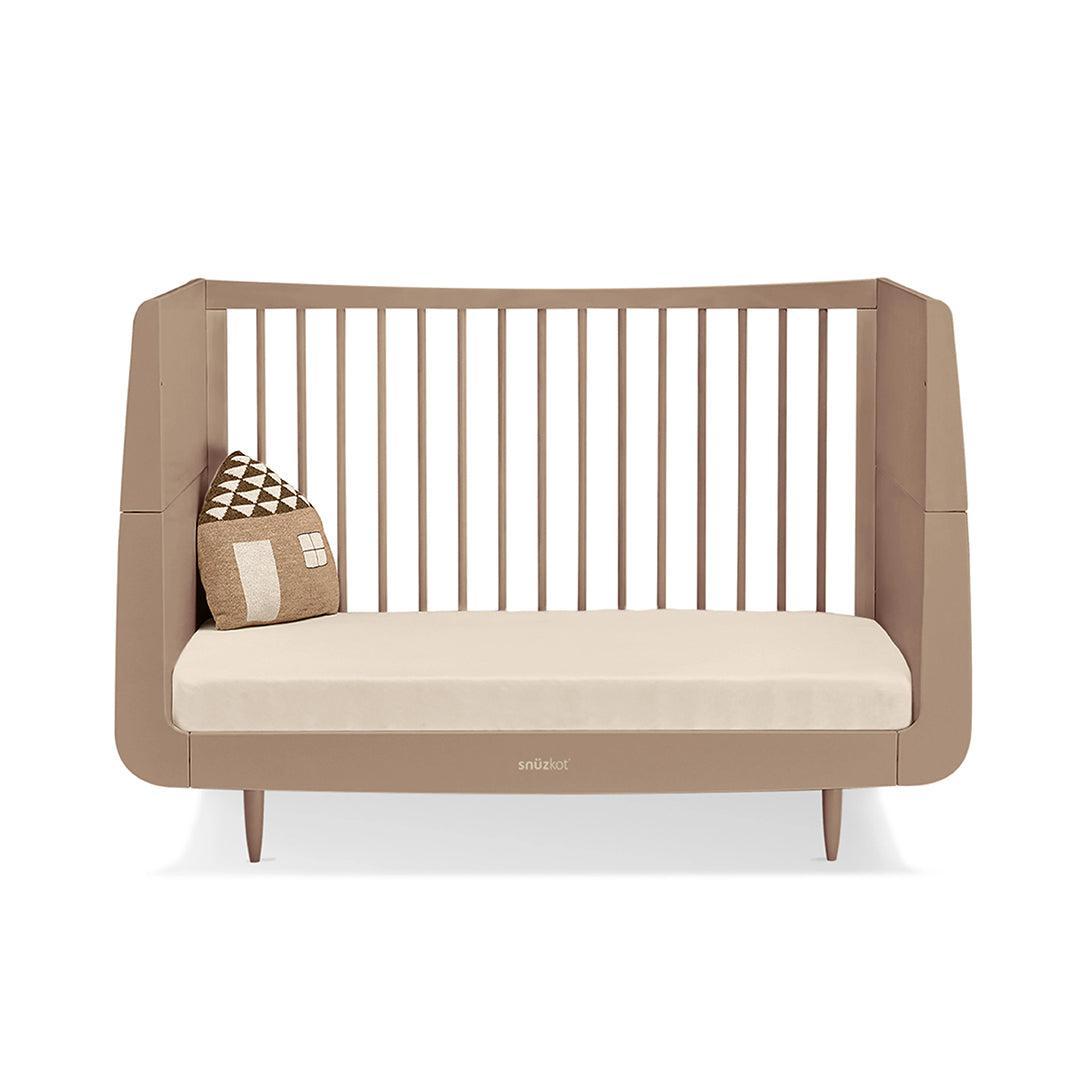 SnuzKot Skandi Cot Bed - Mocha-Cot Beds-Mocha-One Size | Natural Baby Shower