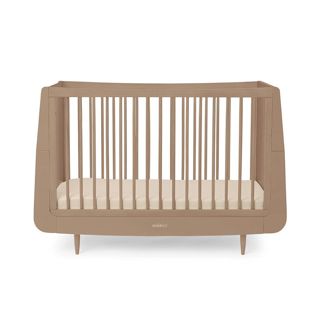 SnuzKot Skandi Cot Bed - Mocha-Cot Beds-Mocha-One Size | Natural Baby Shower