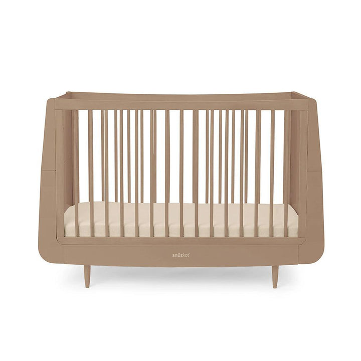 SnuzKot Skandi Cot Bed - Mocha-Cot Beds-Mocha-One Size | Natural Baby Shower