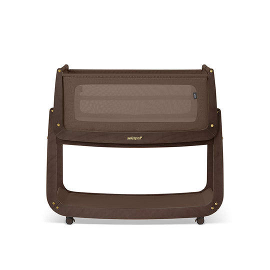 SnuzPod 5 Bedside Crib - Chocolate-Bedside Cribs-Chocolate-Crib | Natural Baby Shower