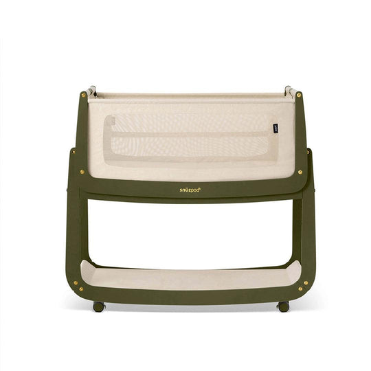 SnuzPod 5 Bedside Crib - Olive-Bedside Cribs-Olive-One Size | Natural Baby Shower