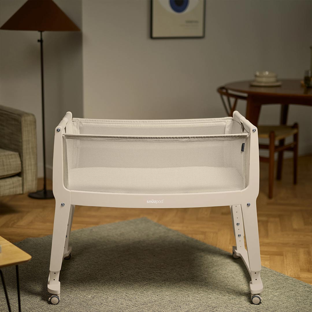 SnuzPod Studio Bedside Crib - Vienna-Bedside Cribs-Vienna-One Size | Natural Baby Shower