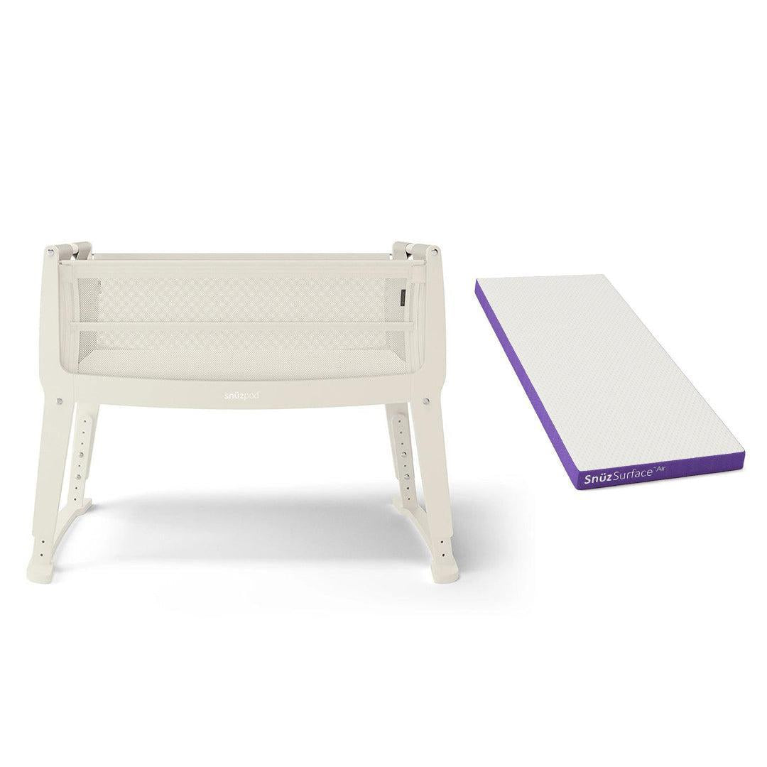 SnuzPod Studio Bedside Crib - Vienna-Bedside Cribs-Vienna-SnuzSurface Air Crib Mattress | Natural Baby Shower