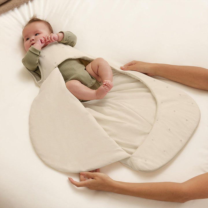 SnuzPouch Sleeping Bag 1.0 TOG - Cashmere Cross-Sleeping Bags-Cashmere Cross-0-6m | Natural Baby Shower