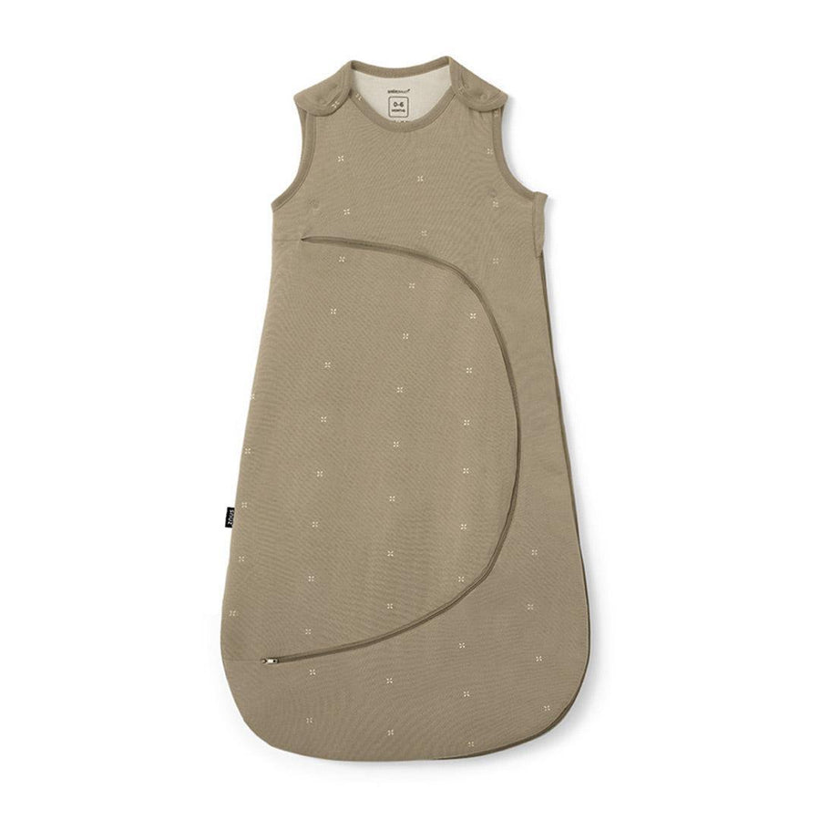 SnuzPouch Sleeping Bag 1.0 TOG - Sage Cross-Sleeping Bags-Sage Cross-0-6m | Natural Baby Shower