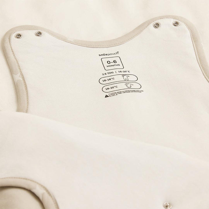 SnuzPouch Sleeping Bag 1.0 TOG - Sage Cross-Sleeping Bags-Sage Cross-0-6m | Natural Baby Shower