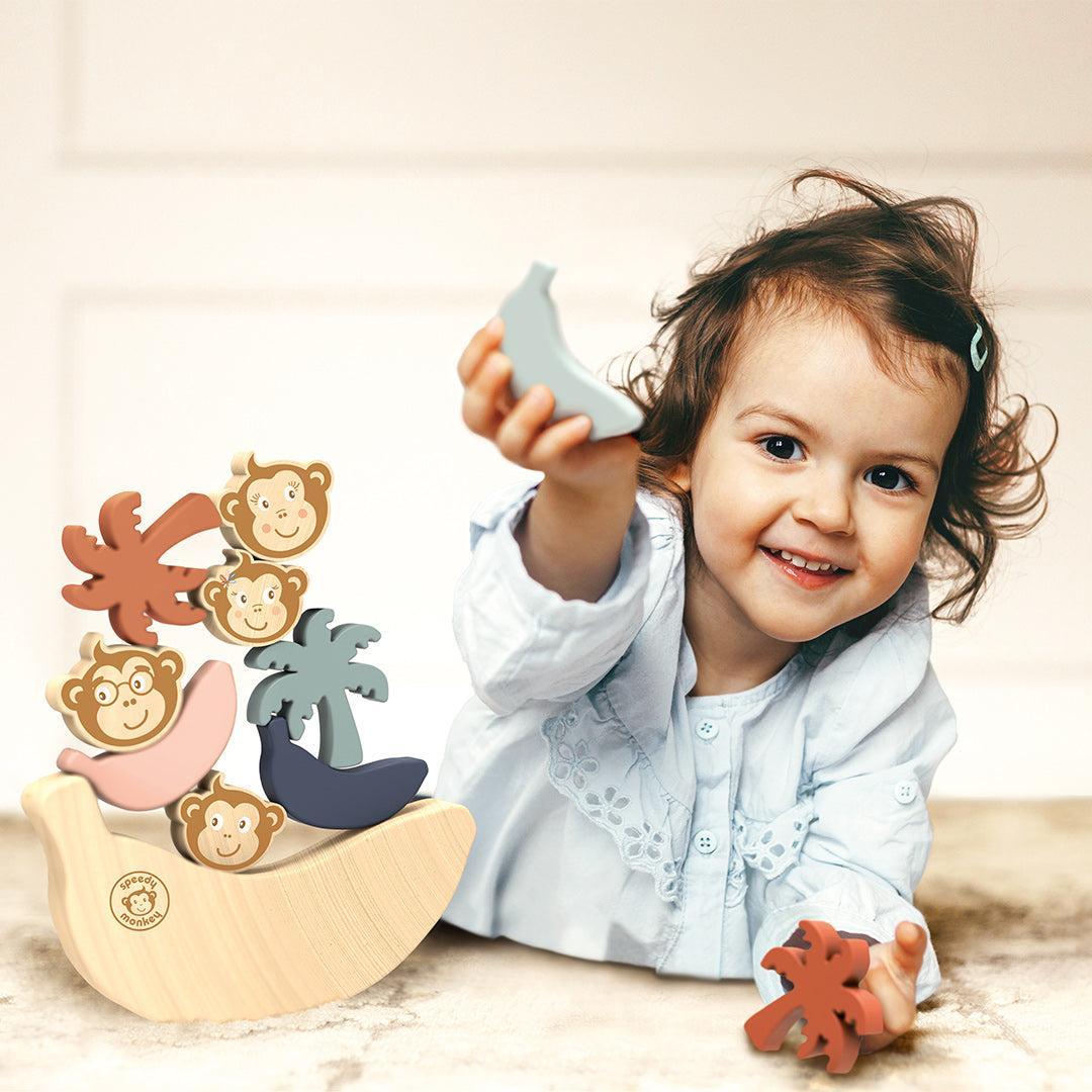 Speedy Monkey Balance Game