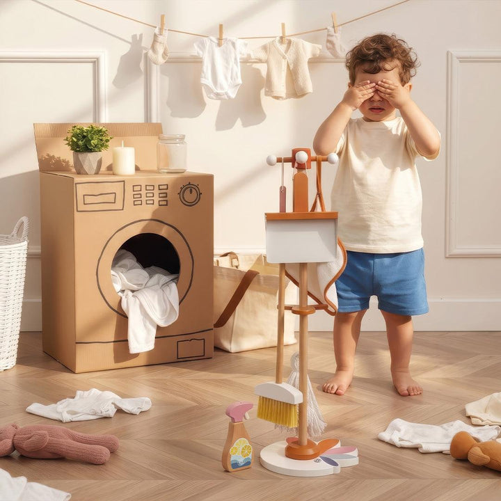 Speedy Monkey Cleaning Set-Role Play- | Natural Baby Shower