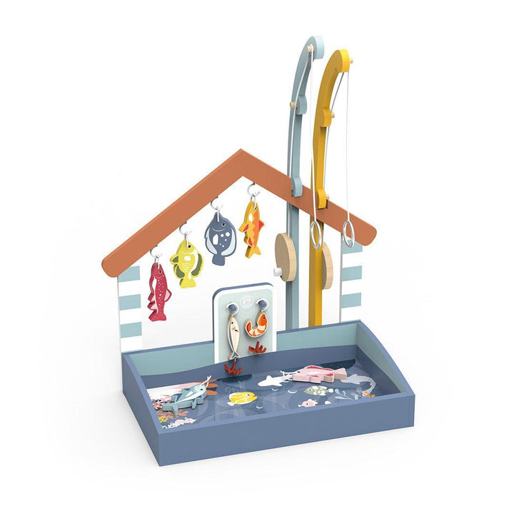 Speedy Monkey Fishing Club-Puzzles + Games- | Natural Baby Shower