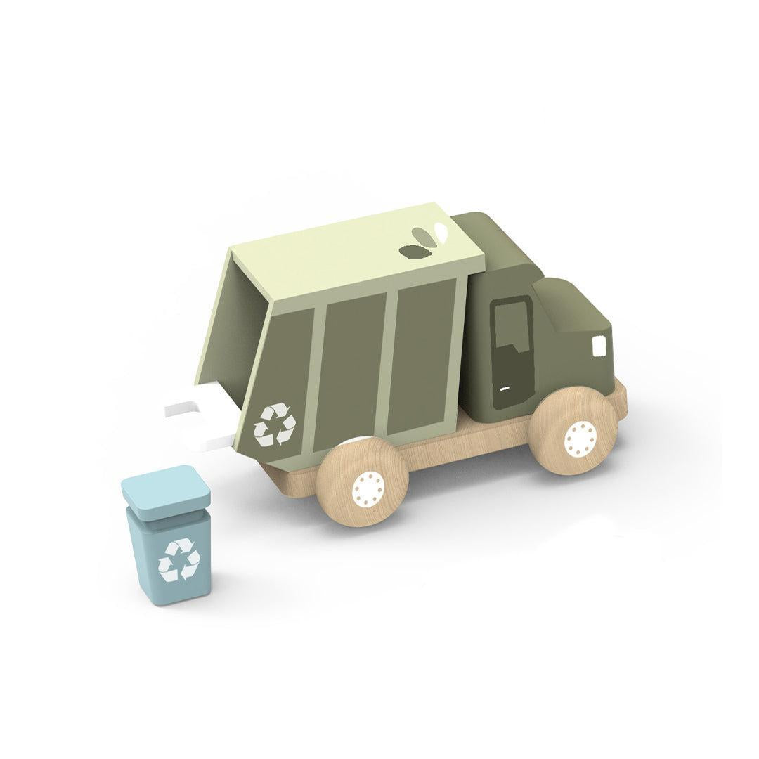 Speedy Monkey Garbage Truck-Push-Alongs- | Natural Baby Shower