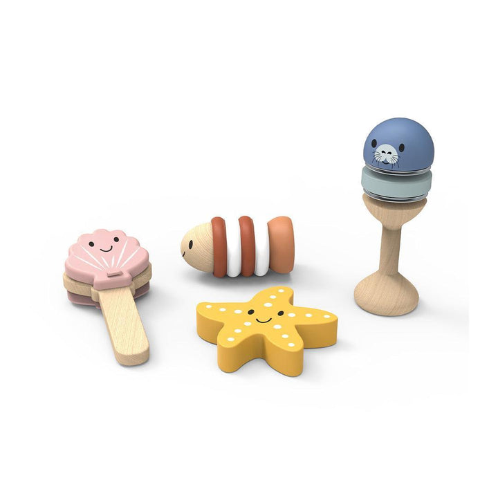 Speedy Monkey Ocean Musical Set (4pcs)-Musical Instruments- | Natural Baby Shower