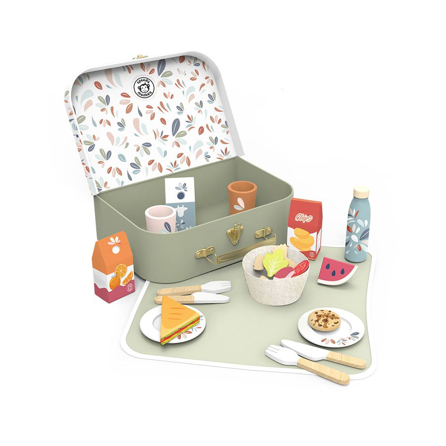 Speedy Monkey Picnic Basket-Role Play- | Natural Baby Shower
