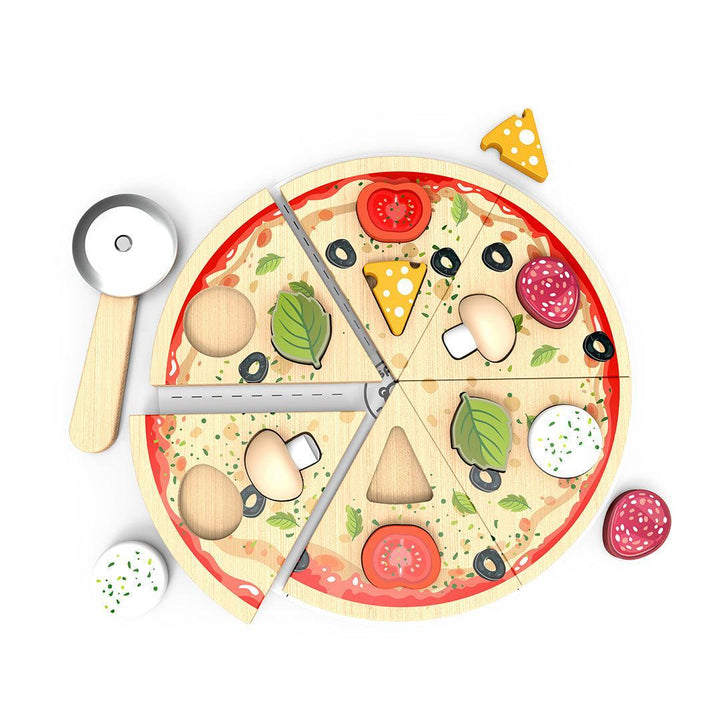 Speedy Monkey Pizza Puzzle-Puzzles + Games- | Natural Baby Shower