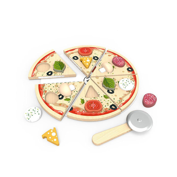 Speedy Monkey Pizza Puzzle-Puzzles + Games- | Natural Baby Shower