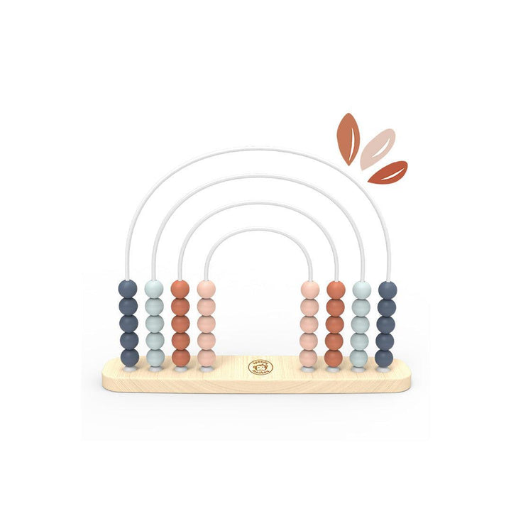 Speedy Monkey Rainbow Abacus-Stacking Toys- | Natural Baby Shower