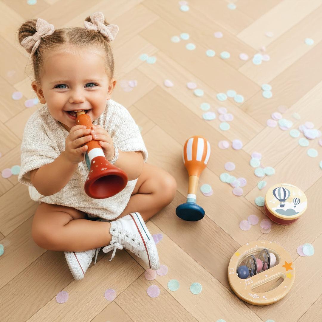 Speedy Monkey Small Music Set-Musical Instruments- | Natural Baby Shower