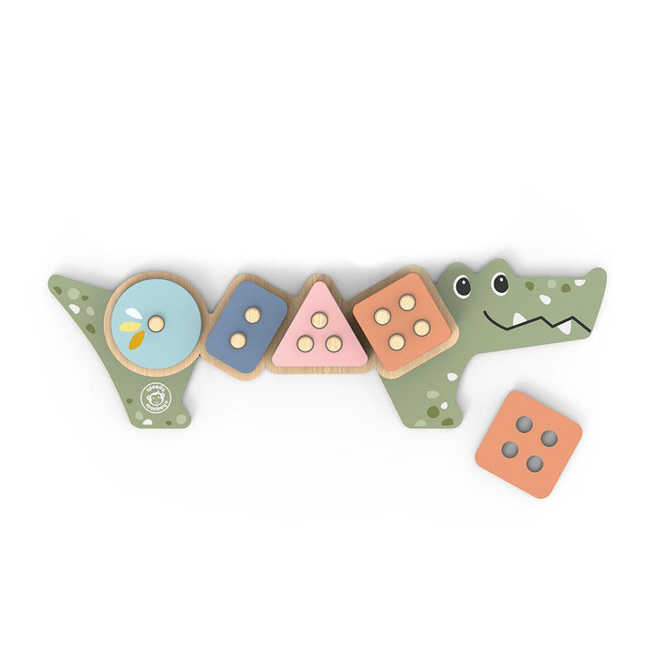 Speedy Monkey Stack & Sort - Crocodile-Stacking Toys- | Natural Baby Shower