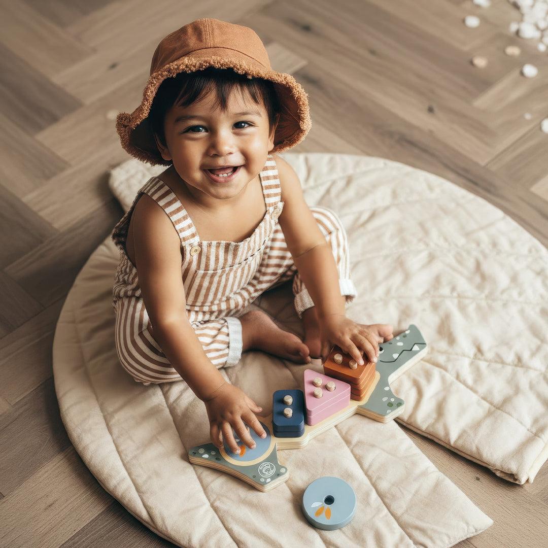 Speedy Monkey Stack & Sort - Crocodile-Stacking Toys- | Natural Baby Shower